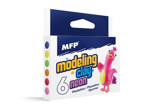 MFP Modelovacia hlina 6 ks NEON 100g