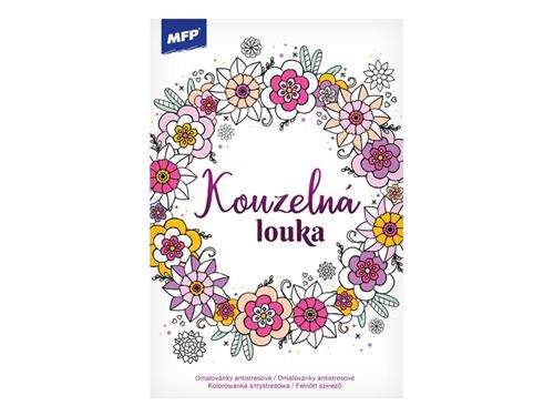 MFP Omalovánky antistresové Kouzelná louka A5