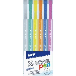 MFP Sada gélových pier BS 6ks GLITTER