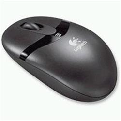 MG LOGITECH Cordless Pilot Optical Mouse Black, USB/PS2