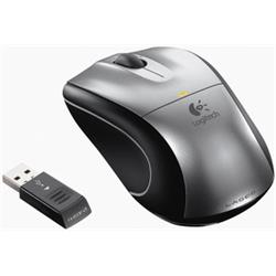 MG LOGITECH V450 Cordless Laser Mouse pro NB (šedostříbrná), USB