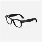 MG Ray-Ban Meta Wayfarer (štandardné) - číre - lesklé čierne
