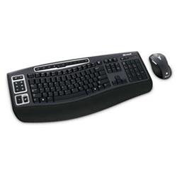 Microsoft klávesnice Wireless Laser Desktop 5000, CZ, bezdrátová s myší, OEM
