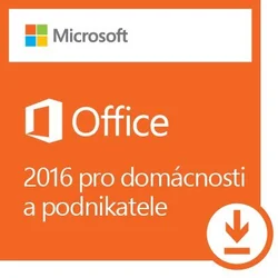 Microsoft Office 2016 pro domácnosti a podnikatele - elektronická licence (T5D-02316)