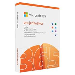 Microsoft Office 365 pro jednotlivce multijazyčný  - předplatné 1 rok