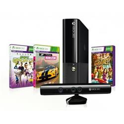 Microsoft XBOX 360 4GB + Kinect senzor a hry