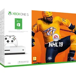 Microsoft XBOX ONE S 1TB + NHL 19