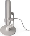 Mikrofón Krux Pin / stolný mikrofón / 3,5 mm konektor / USB-C / biely