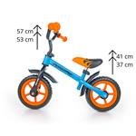 Milly Mally Dětské odrážedlo kolo Dragon orange-blue