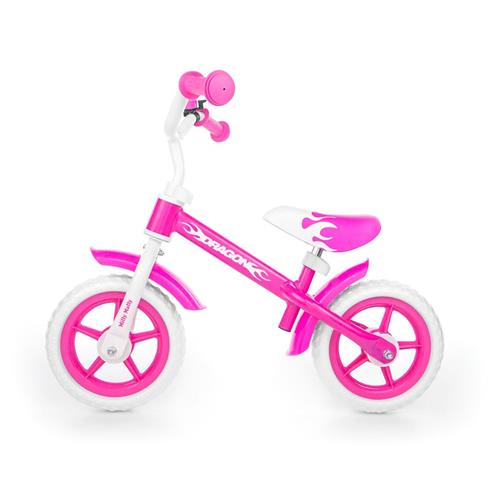Milly Mally Dětské odrážedlo kolo Dragon pink