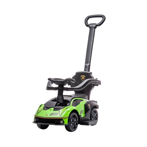 Milly Mally Odrážedlo s vodící tyčí LAMBORGHINI ESSENZA SC V12 zelené