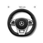 Milly Mally Scooter s vodiacou tyčou Mercedes Benz AMG C63 Coupe modrá