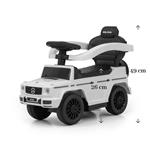 Milly Mally Scooter s vodiacou tyčou MERCEDES G350d biela