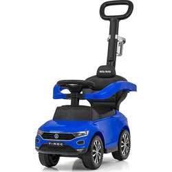 Milly Mally Scooter s vodiacou tyčou VOLKSWAGEN T-ROC modrá