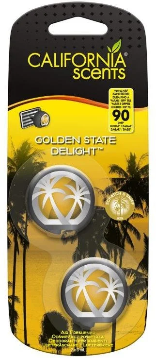 Mini difuzér California Scents Golden State Delight