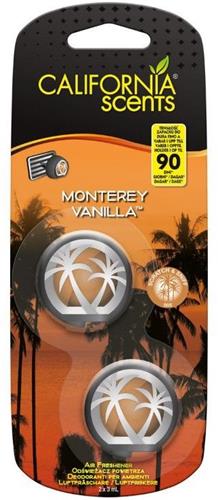 Mini difuzér California Scents Monterey Vanilla
