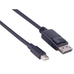 miniDisplayPort - DisplayPort přípojný kabel M/M 2m