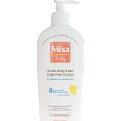 Mixa Baby Gel For Body & Hair extra vyživující mycí gel na tělo a vlásky 250 ml