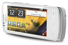 Mobilní telefon Nokia 700 Silver White