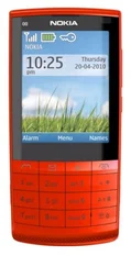 Mobilní telefon Nokia X3-02,5 (Touch and Type) Red