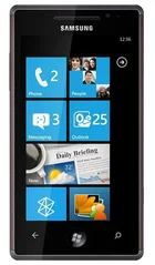 Mobilní telefon Samsung Omnia 7 (i8700) Ebony Black (EN)