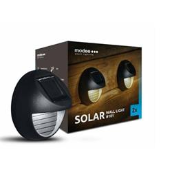 Modee LED solární nástěnné svítidlo ML-WS101 (2ks)
