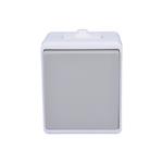 Mokrý spínač Solight IP54, č. 1, jednopólový, sivý