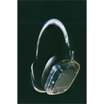 MONDO Over-Ear Headphones (Transparent)