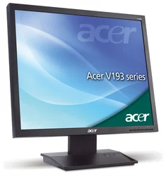 Monitor ACER 19"LCD V193Dbd 1280x1024, 50.000:1, 5ms, 250cd/m2, DVI, black, EkoDisplay