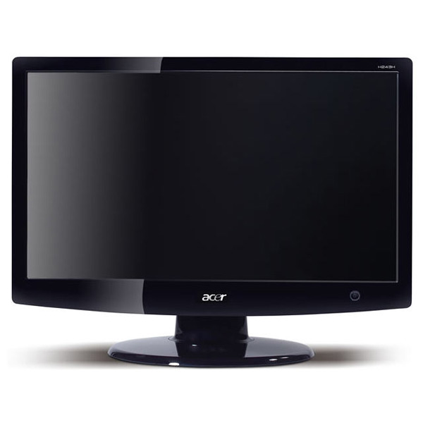 Monitor ACER 24''LCD H243HBBmid 1920×1080, 80000:1,300cd/m2, 2MS,DVI,HDMI,repro