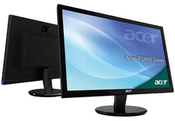 Monitor ACER P246Hbd 24" LCD black, Full HD, 50000:1, 5ms, DVI