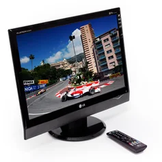 Monitor LG M228WD-BZ 22" LCD Black,Wide,HDMI,Repro,DVB-T+ Analog tuner,5ms