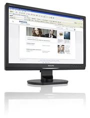 Monitor Philips 190S1SB 19" LCD černý, 5ms, 25000:1, DVI