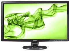 Monitor Philips 241E1SB 24" LCD černý Full HD, 5ms, 25000:1, DVI