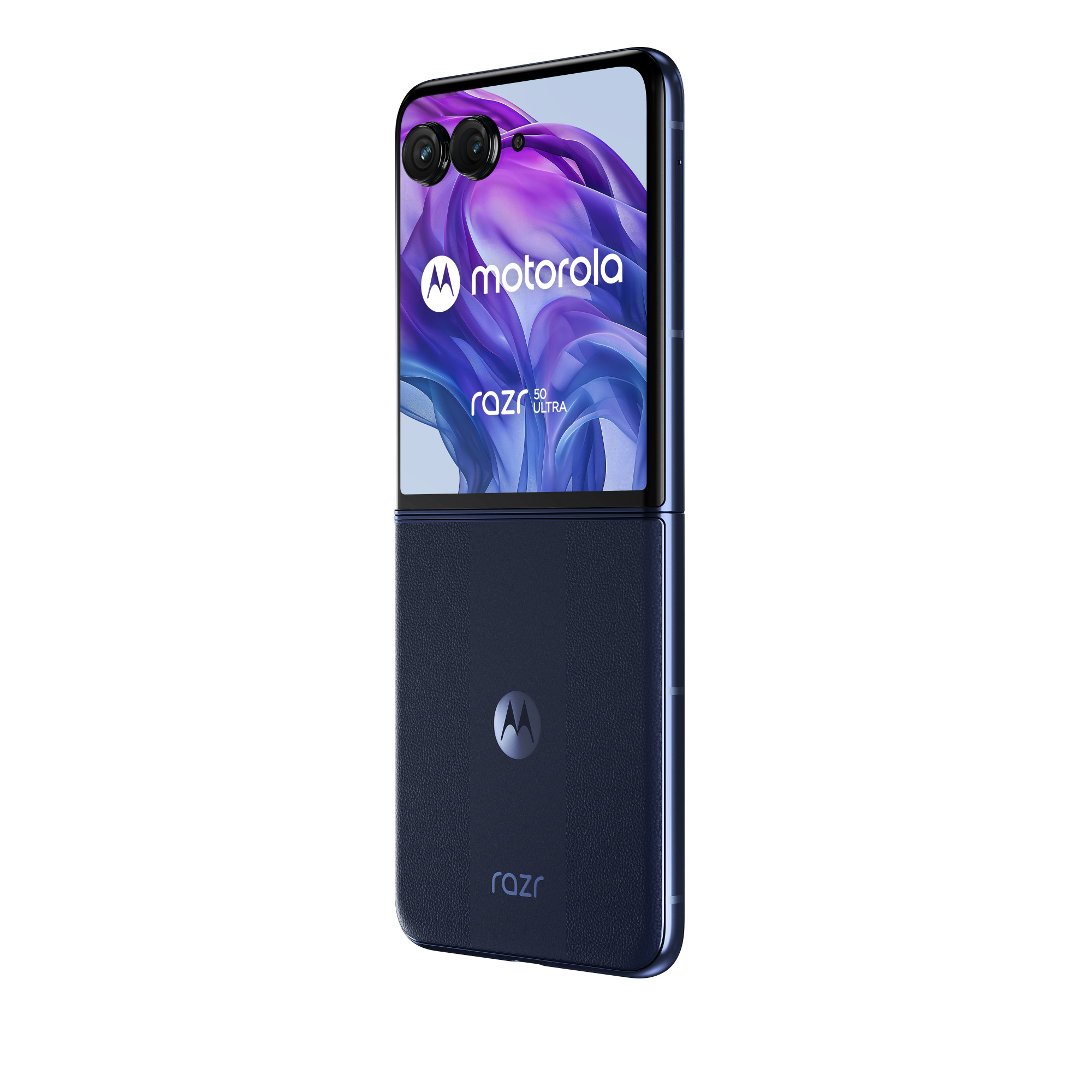 Motorola Razr 50 Ultra v odtieni Midnight Blue