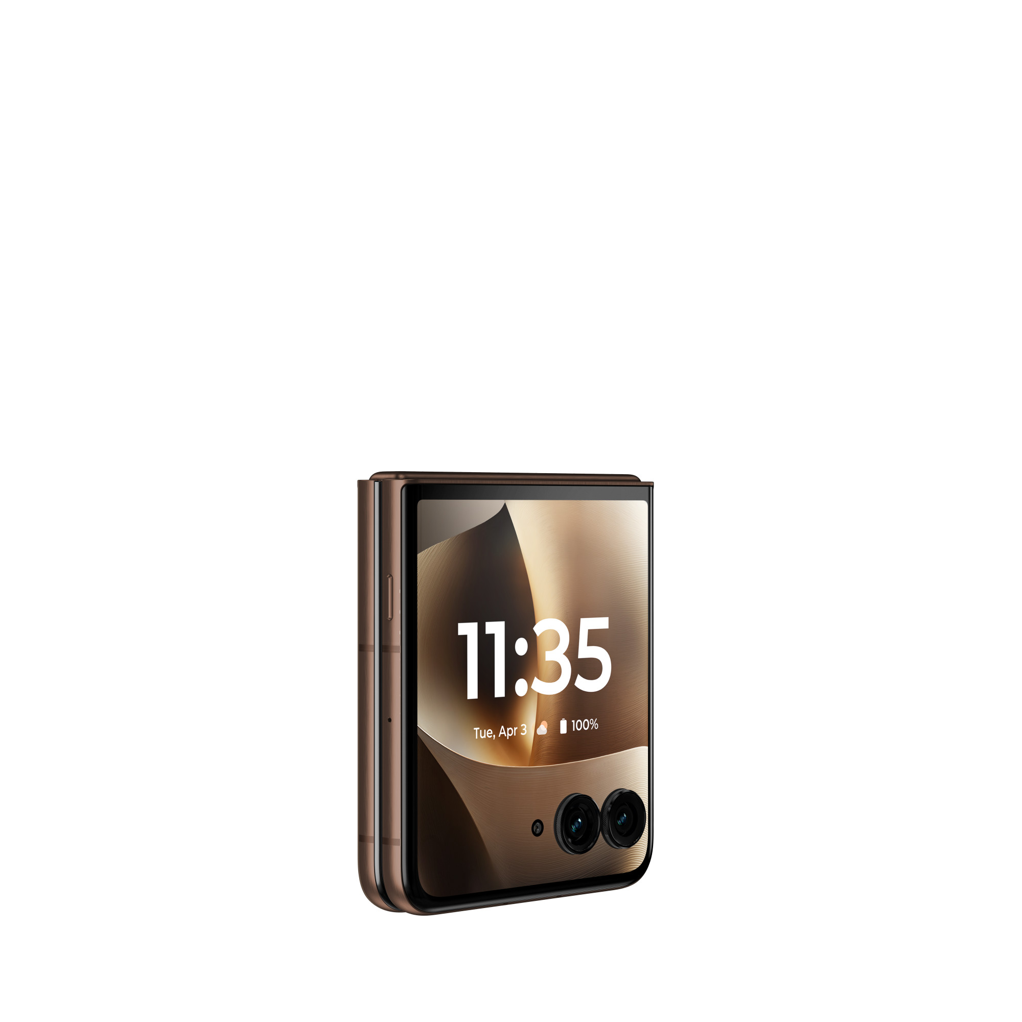 Motorola Razr 70 Ultra PANTONE Cocoa (Wood)
