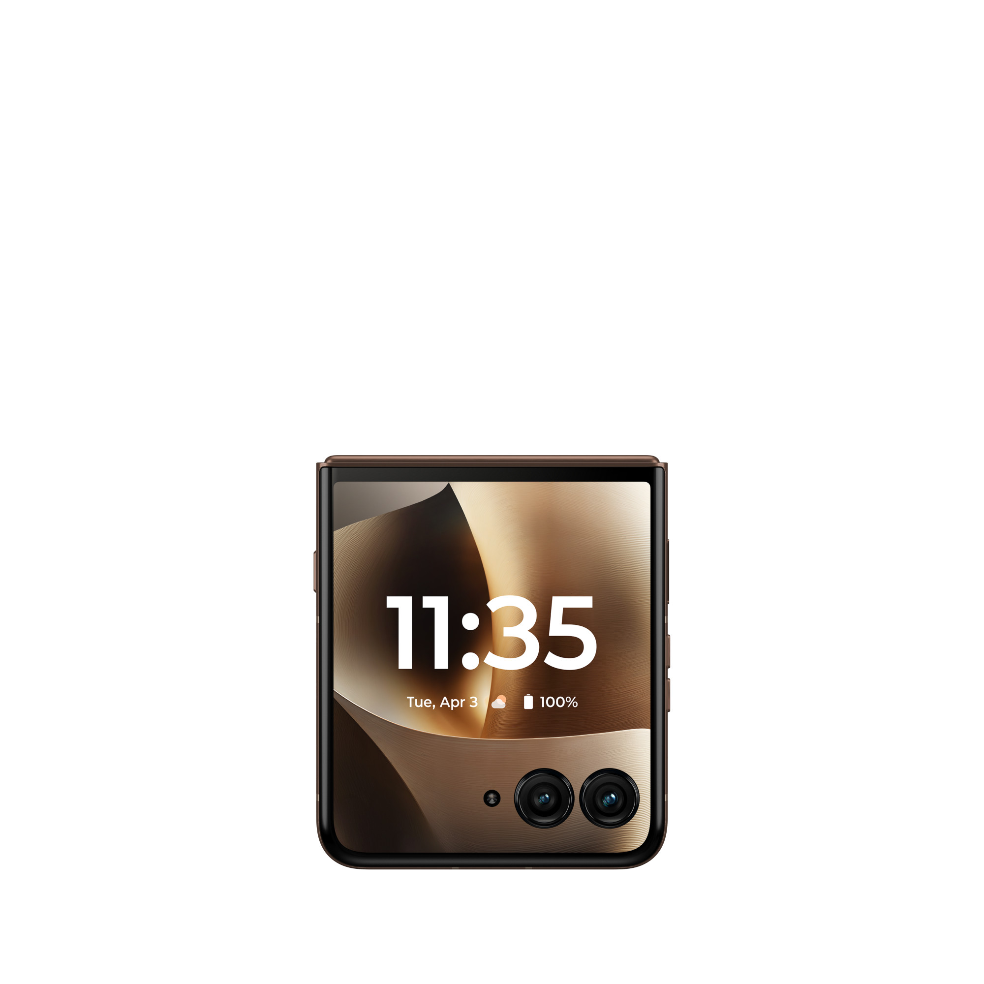 Motorola Razr 70 Ultra PANTONE Cocoa (Wood)