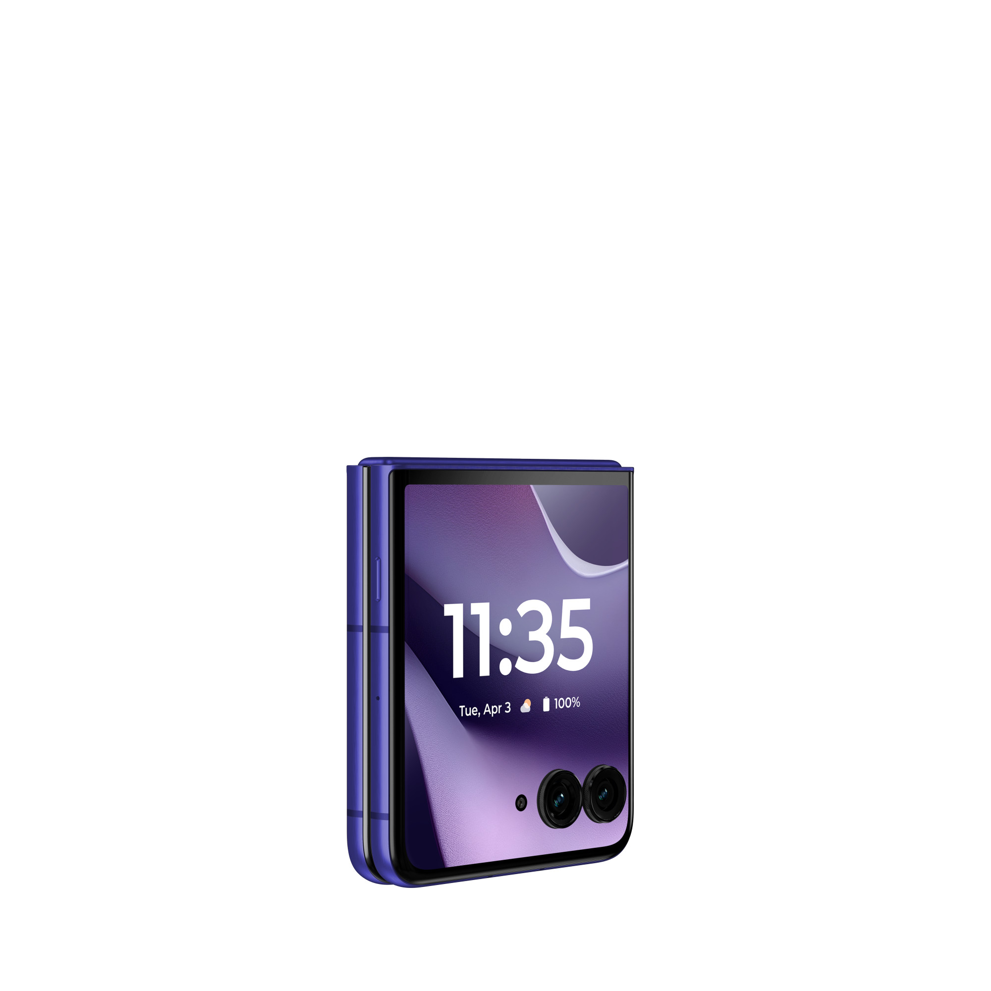 Motorola Razr 70 Ultra PANTONE Orient Blue (Alcantara)