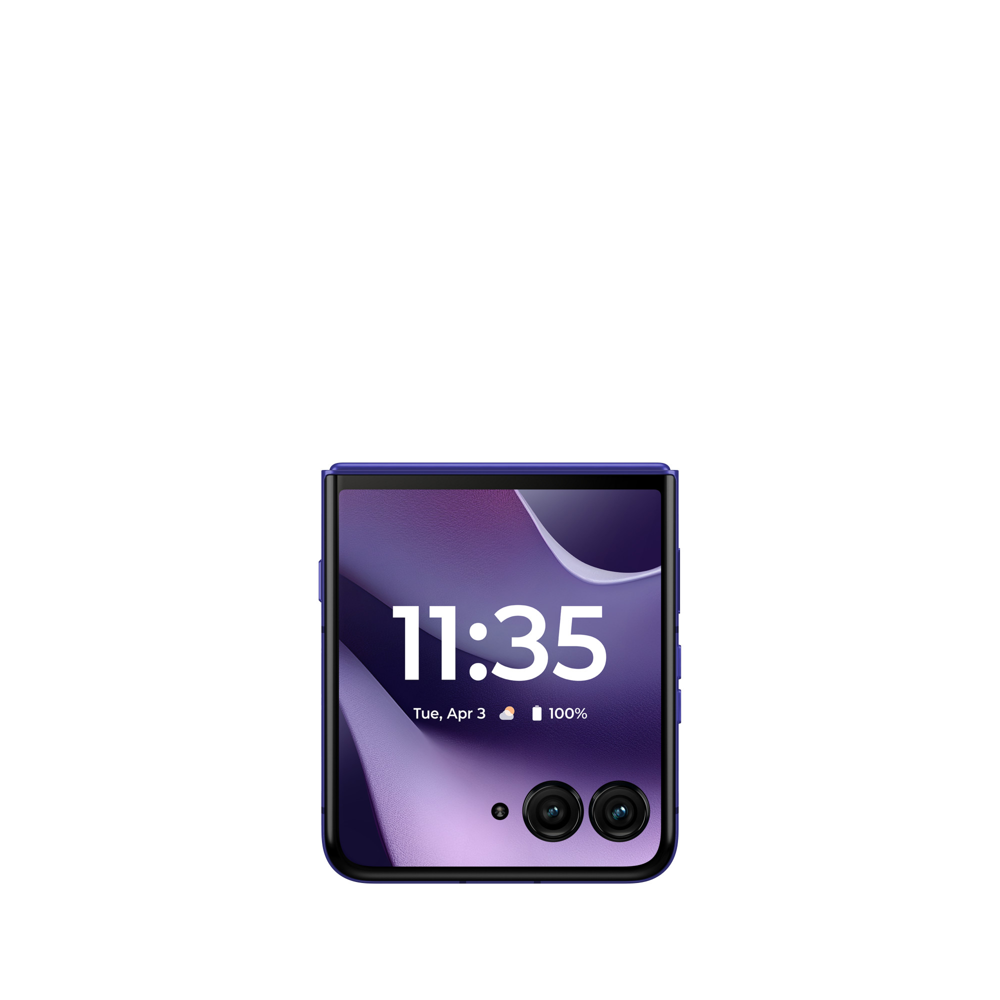 Motorola Razr 70 Ultra PANTONE Orient Blue (Alcantara)