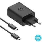 Motorola SJMC502 TurboPower 50W Duo + 1m USB-C/USB-C kábel čierna