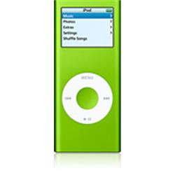 MP3 APPLE iPod nano 4GB green
