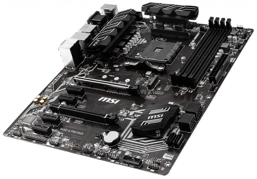 Msi b450 a pro max не видит видеокарту