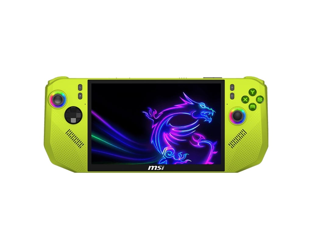 MSI Claw A8 BZ2EM-006CZ Neon Green