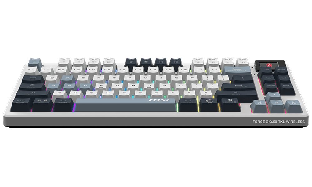 MSI FORGE GK600 TKL WIRELESS Sky