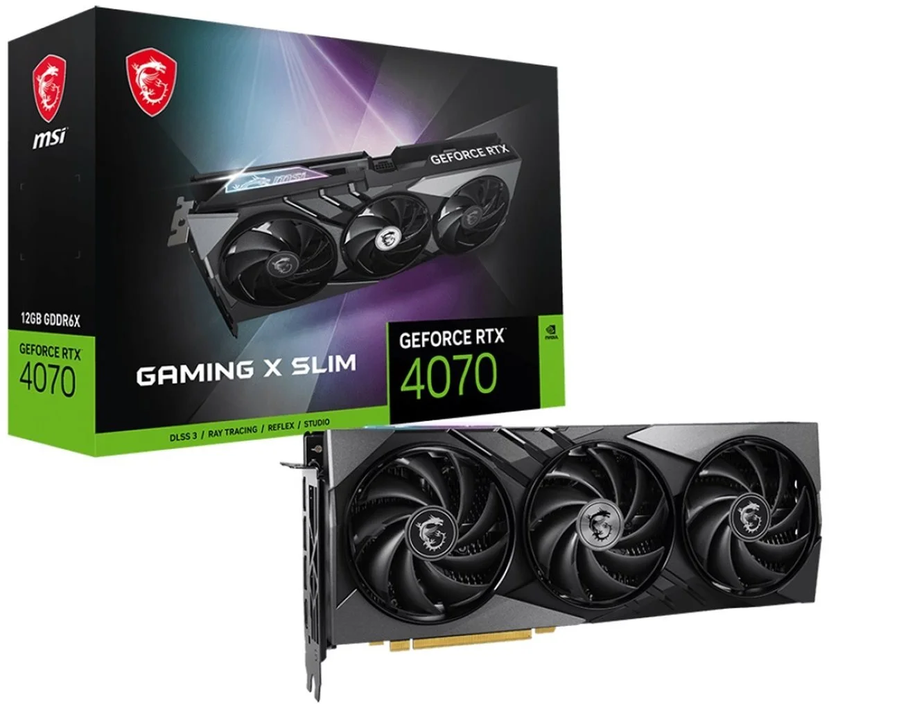 MSI GeForce RTX 4070 Gaming X SLIM 12G