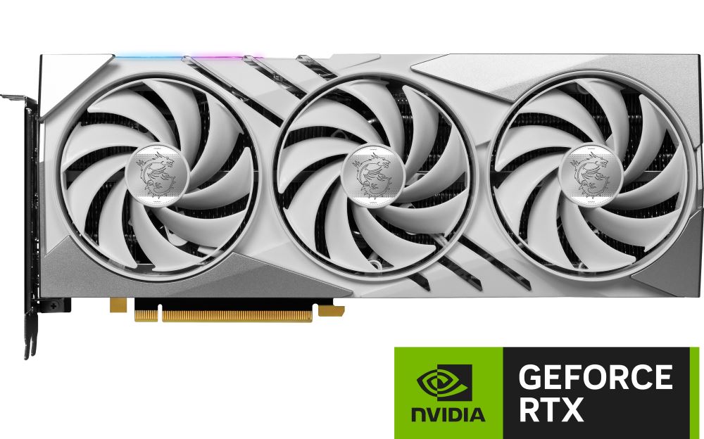 MSI GeForce RTX 4070 Gaming X SLIM White 12G
