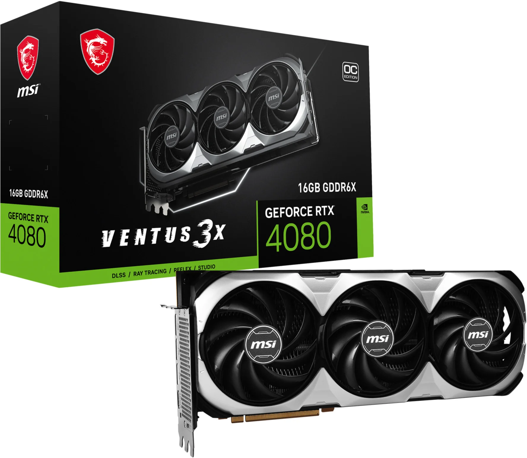 MSI GeForce RTX 4080 VENTUS 3X OC 16G