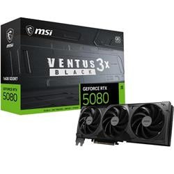 MSI GeForce RTX 5080 16G VENTUS 3X OC BLACK