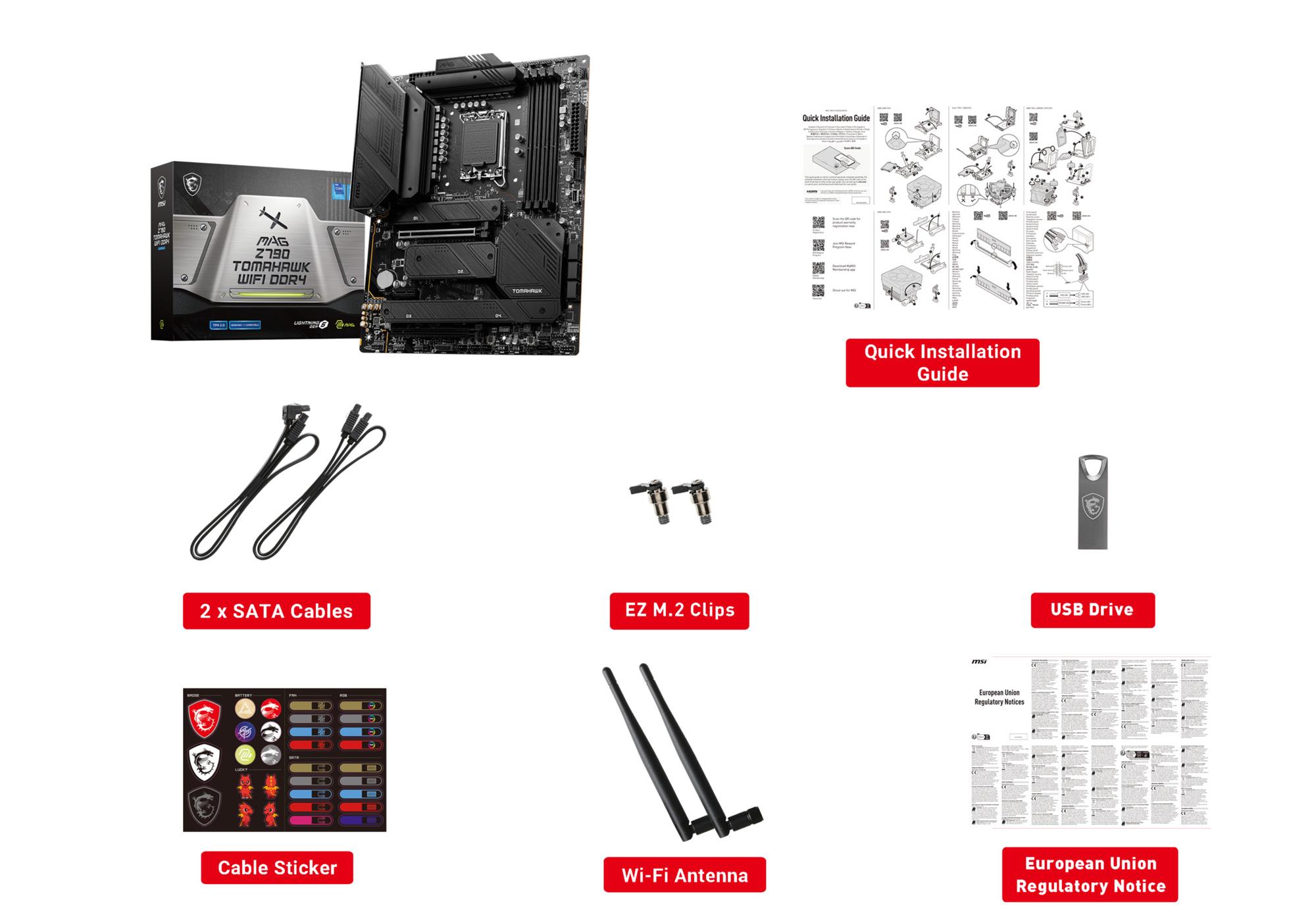 MSI MAG Z790 TOMAHAWK WIFI DDR4