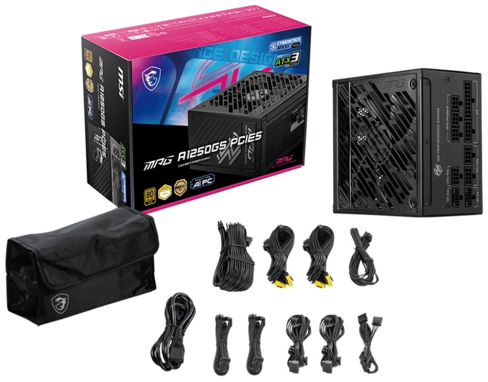 MSI MPG A1250GS PCIE5 1250W
